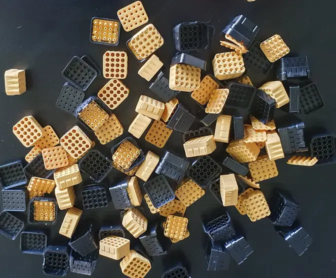 Connectors before bonding